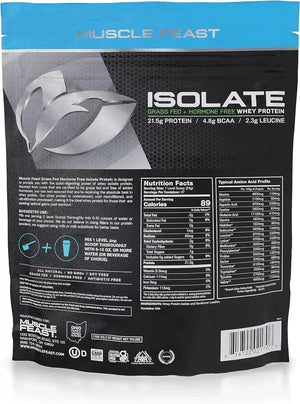 MUSCLE FEAST - Muscle Feast Grass-Fed Whey Protein Isolate Unflavored 907Gr. - The Red Vitamin MX - Suplementos Alimenticios - {{ shop.shopifyCountryName }}