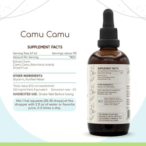 HERBERA - HerbEra Camu Camu B60 Alcohol-Free Herbal Extract Tincture 4 Fl.Oz. - The Red Vitamin MX - Suplementos Alimenticios - {{ shop.shopifyCountryName }}