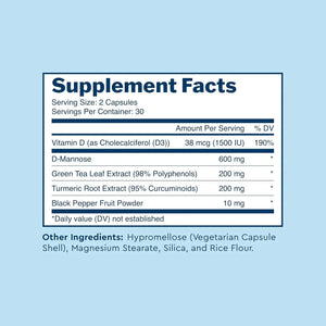 UQORA - Uqora Defend Urinary Tract Health Supplement 60 Capsulas - The Red Vitamin MX - Suplementos Alimenticios - {{ shop.shopifyCountryName }}