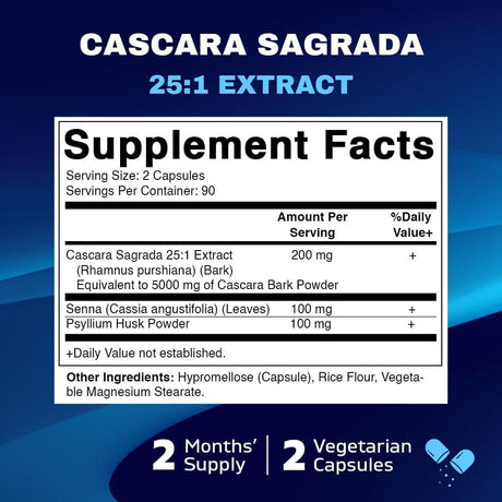 VITAMATIC - Vitamatic Cascara Sagrada 25:1 Extract 5000Mg. 180 Capsulas - The Red Vitamin MX - Suplementos Alimenticios - {{ shop.shopifyCountryName }}