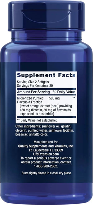 LIFE EXTENSION - Life Extension Youthful Legs 60 Capsulas Blandas - The Red Vitamin MX - Suplementos Alimenticios - {{ shop.shopifyCountryName }}
