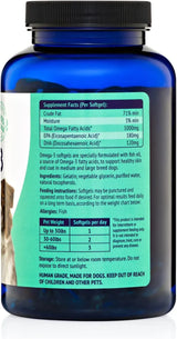 NULIFE - NuLife Pure Omega 3 Fish Oil for Dogs 180 Capsulas - The Red Vitamin MX - Aceite De Pescado Para Perros - {{ shop.shopifyCountryName }}