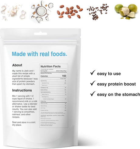 DRINK WHOLESOME - drink wholesome Mocha Egg White Protein Powder 533Gr. - The Red Vitamin MX - Suplementos Alimenticios - {{ shop.shopifyCountryName }}