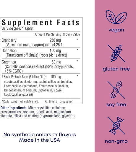 HER OWN - her own UTI Promotes Urinary Health 30 Tabletas - The Red Vitamin MX - Suplementos Alimenticios - {{ shop.shopifyCountryName }}