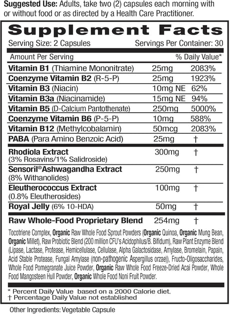 EMERALD LABS - EMERALD LABS Adrenal Health 60 Capsulas - The Red Vitamin MX - Suplementos Alimenticios - {{ shop.shopifyCountryName }}