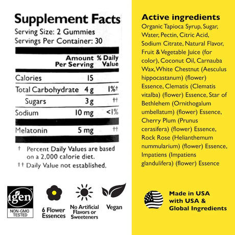 BACH RESCUE - Bach RESCUE PLUS Melatonin Sleep Gummies 5Mg. 60 Gomitas - The Red Vitamin MX - Suplementos Alimenticios - {{ shop.shopifyCountryName }}