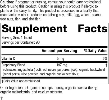 STANDARD PROCESS - Standard Process Echinacea-C 90 Tabletas - The Red Vitamin MX - Suplementos Alimenticios - {{ shop.shopifyCountryName }}