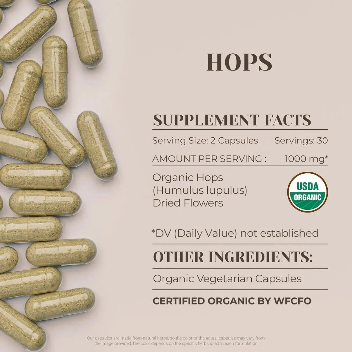 GARDEN ORGANICS - Garden Organics Hops 1000Mg. 60 Capsulas - The Red Vitamin MX - Suplementos Alimenticios - {{ shop.shopifyCountryName }}