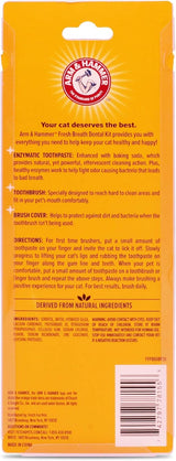 Arm & Hammer Cat Dental Kit Tuna and Fresh Mint Flavors