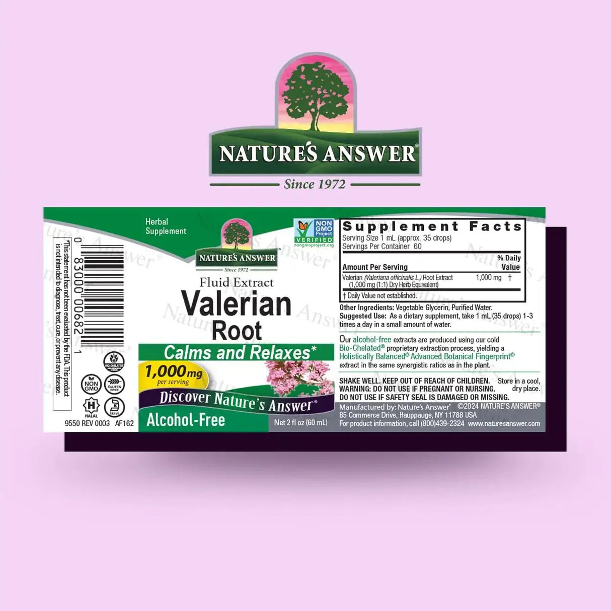 NATURE´S ANSWER - Nature's Answer Valerian Root 2 Fl.Oz. - The Red Vitamin MX - Suplementos Alimenticios - {{ shop.shopifyCountryName }}