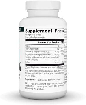 SOURCE NATURALS - Source Naturals Ultra-Mag High-Efficiency Magnesium Complex 120 Tabletas - The Red Vitamin MX - Suplementos Alimenticios - {{ shop.shopifyCountryName }}