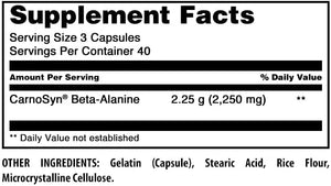 AMAZING FORMULAS - Amazing Formulas Beta Alanine 2250Mg. 120 Capsulas - The Red Vitamin MX - Suplementos Alimenticios - {{ shop.shopifyCountryName }}