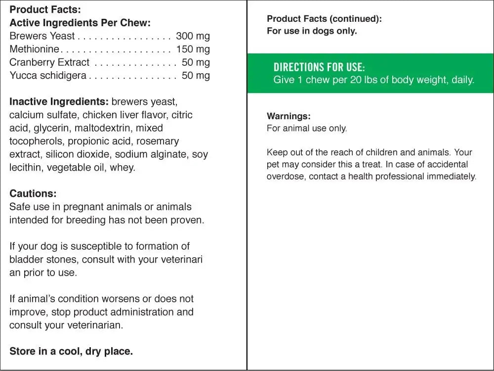 PET NATURALS - Pet Naturals Lawn Aid Dog Urine Neutralizer for Lawn 60 Masticables - The Red Vitamin MX - Salud De Tracto Urinario Para Perros - {{ shop.shopifyCountryName }}