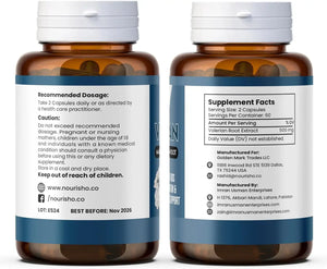 NOURISHO - Nourisho Valerian Root 500Mg. 120 Capsulas - The Red Vitamin MX - Suplementos Alimenticios - {{ shop.shopifyCountryName }}