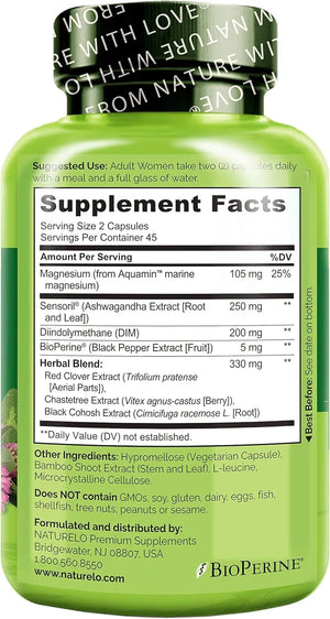 NATURELO - NATURELO Menopause Support 90 Capsulas - The Red Vitamin MX - Suplementos Alimenticios - {{ shop.shopifyCountryName }}