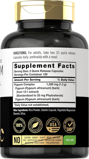 CARLYLE - Carlyle Pygeum 1300Mg. 240 Capsulas - The Red Vitamin MX - Suplementos Alimenticios - {{ shop.shopifyCountryName }}