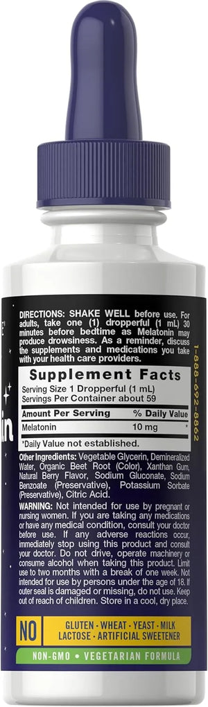 CARLYLE - Carlyle Melatonin Drops 10Mg. 2 Fl.Oz. - The Red Vitamin MX - Suplementos Alimenticios - {{ shop.shopifyCountryName }}