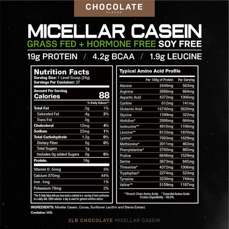 MUSCLE FEAST - Muscle Feast Micellar Casein Protein Chocolate 907Gr. - The Red Vitamin MX - Suplementos Alimenticios - {{ shop.shopifyCountryName }}