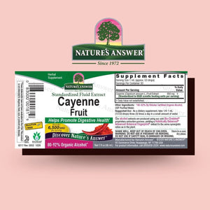 NATURE´S ANSWER - Nature's Answer Cayenne Fruit Extract 1 Fl.Oz. - The Red Vitamin MX - Suplementos Alimenticios - {{ shop.shopifyCountryName }}