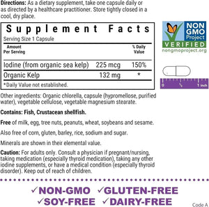 BLUEBONNET NUTRITION - Bluebonnet Nutrition Atlantic Sea Kelp Iodine 120 Capsulas - The Red Vitamin MX - Suplementos Alimenticios - {{ shop.shopifyCountryName }}