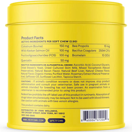FINN - Finn Allergy & Itch for Dogs 90 Masticables - The Red Vitamin MX - Remedios Para La Picazón De Perros - {{ shop.shopifyCountryName }}
