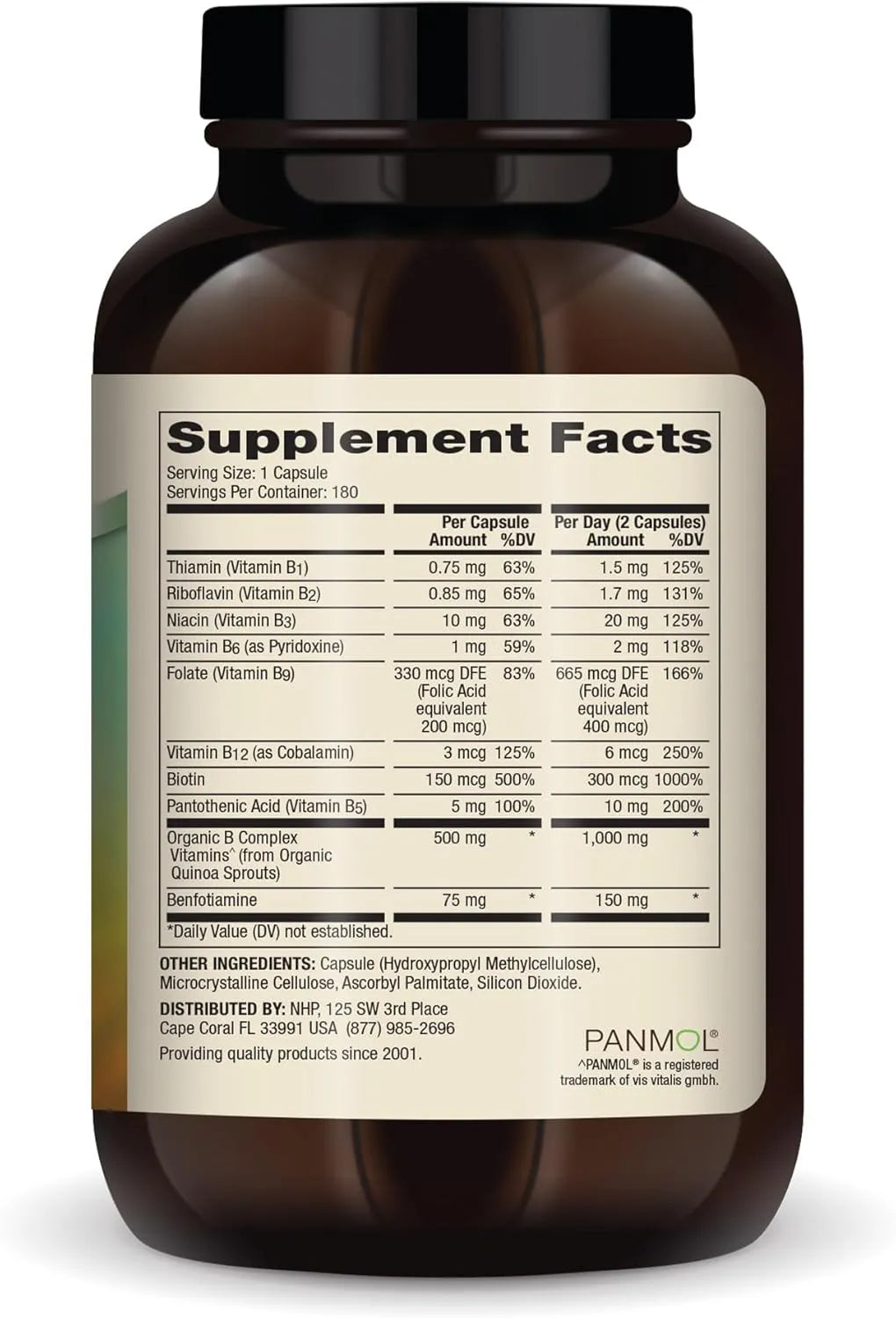 DR MERCOLA - Dr. Mercola Vitamin B Complex 180 Capsulas - The Red Vitamin MX - Suplementos Alimenticios - {{ shop.shopifyCountryName }}