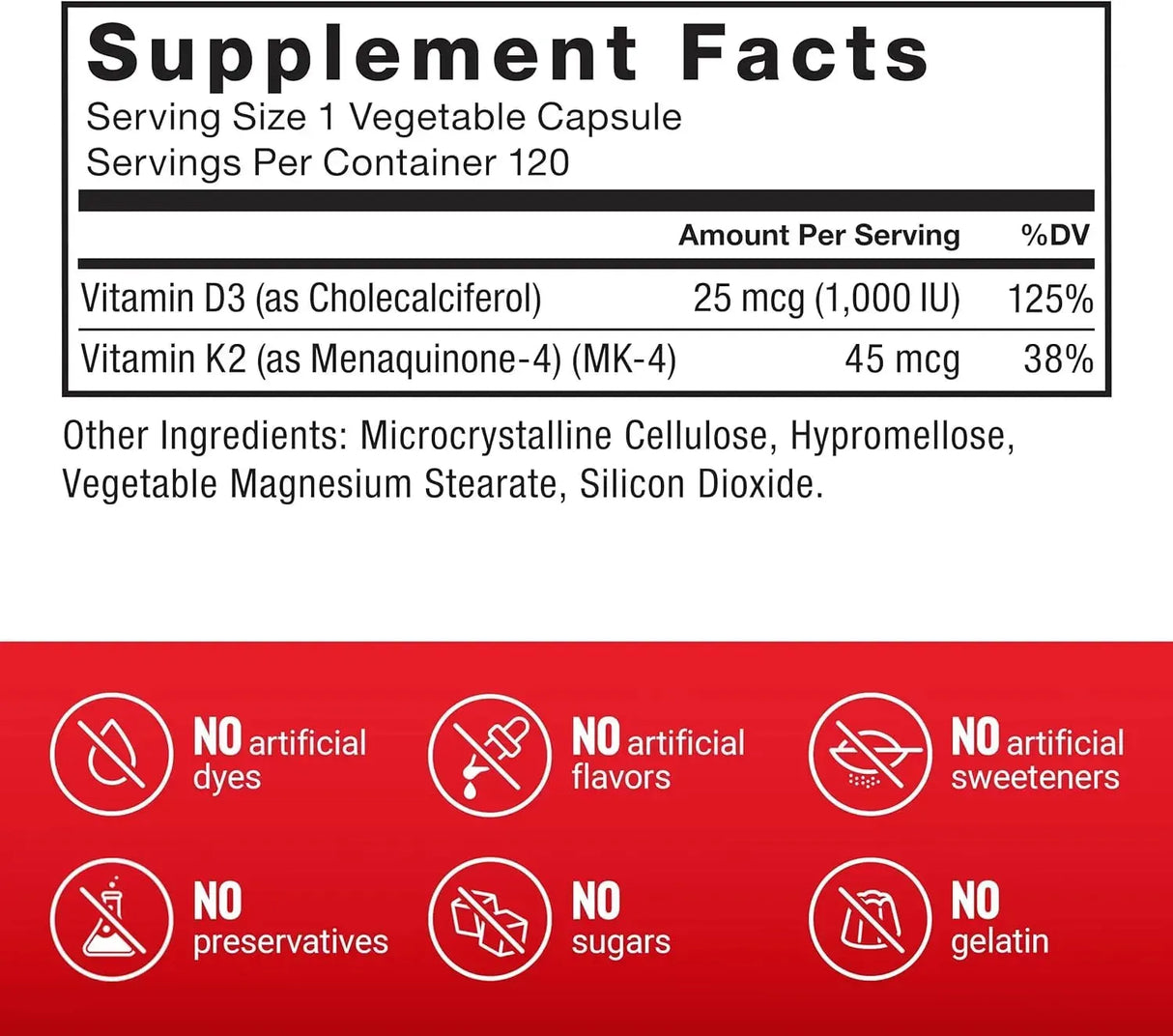 FORCE FACTOR - Force Factor Vitamin D3 K2 120 Capsulas - The Red Vitamin MX - Suplementos Alimenticios - {{ shop.shopifyCountryName }}