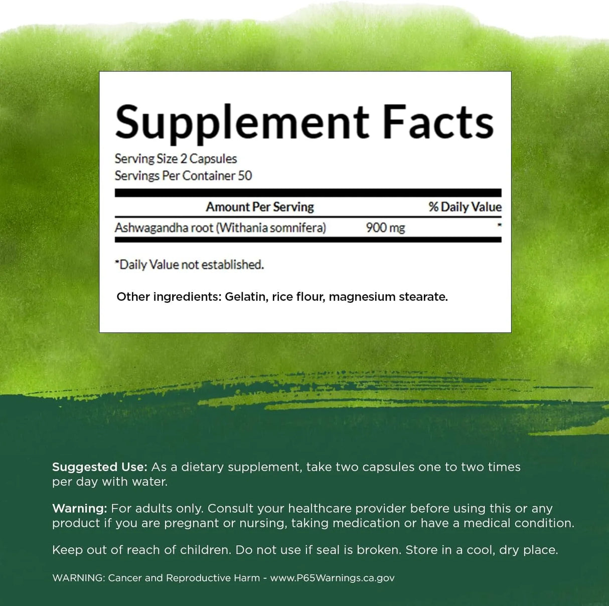 SWANSON - Swanson Ashwagandha Powder 450Mg. 100 Capsulas - The Red Vitamin MX - Suplementos Alimenticios - {{ shop.shopifyCountryName }}