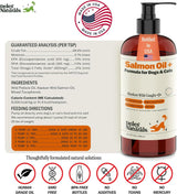 DELEY NATURALS - Deley Naturals Wild Alaskan Salmon Oil for Dogs 32 Fl.Oz. - The Red Vitamin MX - Aceite De Pescado Para Perros - {{ shop.shopifyCountryName }}
