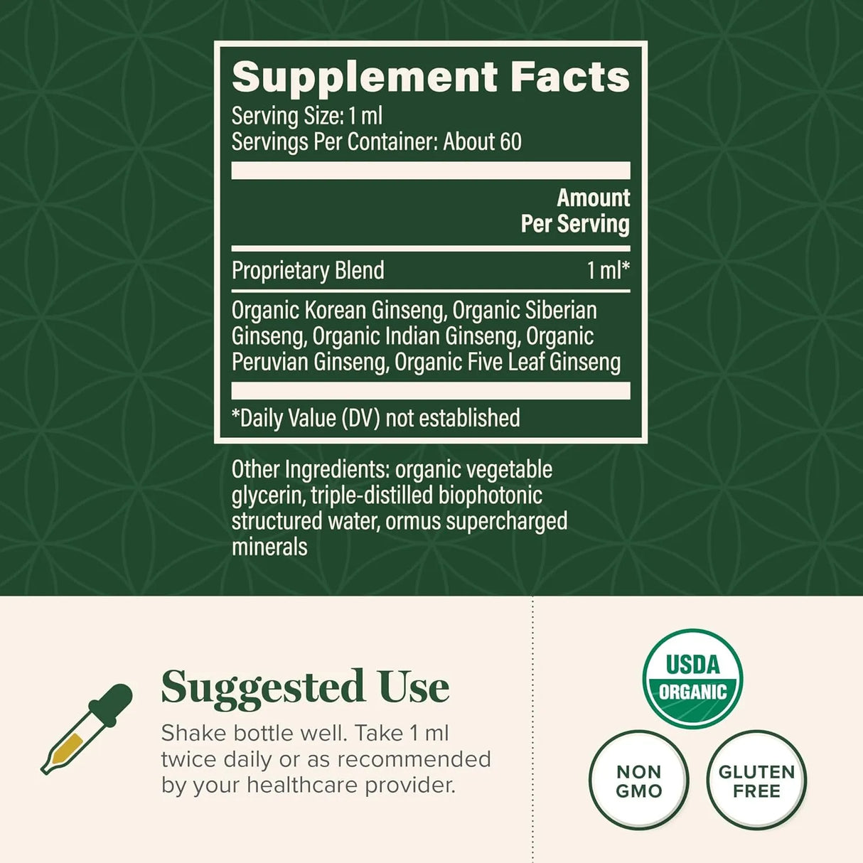 GLOBAL HEALING CENTER - Global Healing Center 5 Ginseng 2 Fl.Oz. - The Red Vitamin MX - Suplementos Alimenticios - {{ shop.shopifyCountryName }}