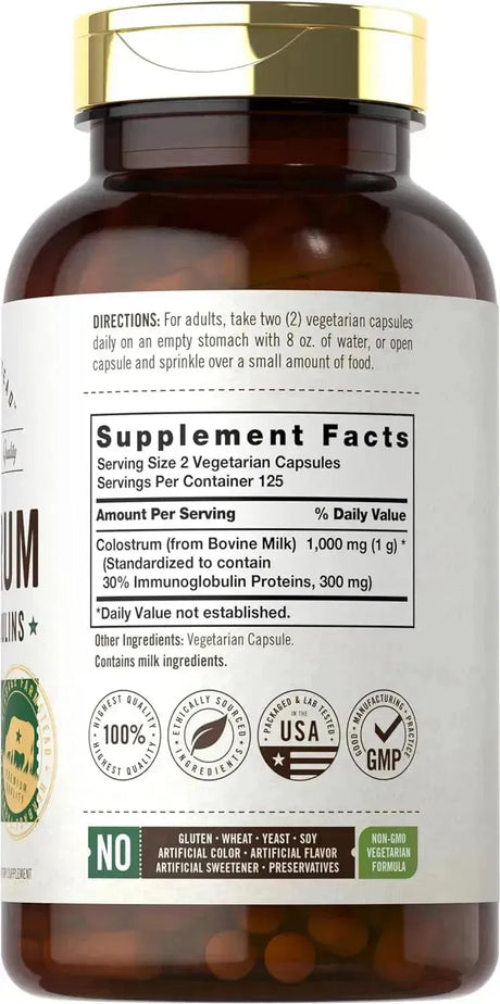CARLYLE - Carlyle Colostrum 1000Mg. 250 Capsulas - The Red Vitamin MX - Suplementos Alimenticios - {{ shop.shopifyCountryName }}
