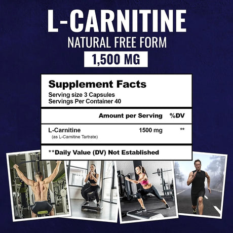 BENEVOLENT NOURISHMENT - Benevolent Nourishment Premium L-Carnitine Tartrate 1500Mg. 120 Capsulas - The Red Vitamin MX - Suplementos Alimenticios - {{ shop.shopifyCountryName }}