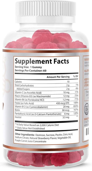 O NUTRITIONS - O NUTRITIONS Vitamin B Complex Vegan Gummies 60 Gomitas 2 Pack - The Red Vitamin MX - Suplementos Alimenticios - {{ shop.shopifyCountryName }}