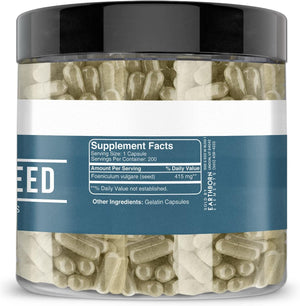 Earthborn Elements Fennel Seed 200 Capsulas