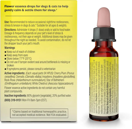 BACH - RESCUE Bach PET Sleep Dropper 10Ml. - The Red Vitamin MX - Relajantes Para Perros - {{ shop.shopifyCountryName }}