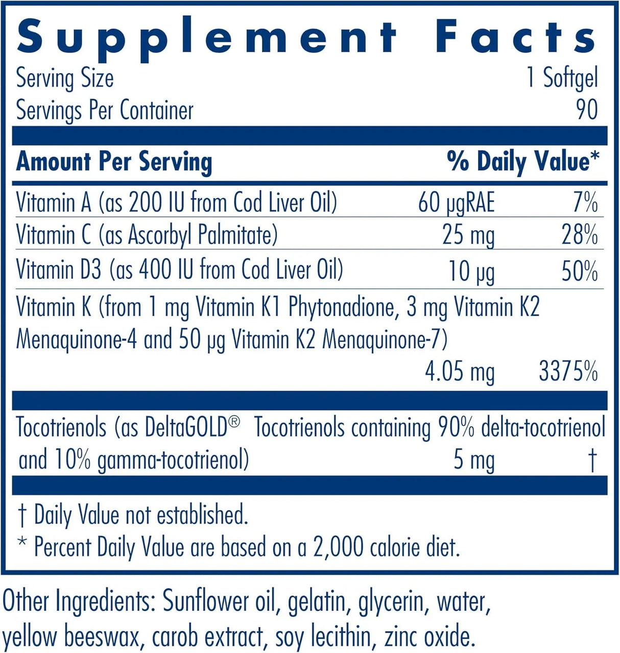 ALLERGY RESEARCH GROUP - Allergy Research Group Full Spectrum Vitamin K 90 Capsulas Blandas - The Red Vitamin MX - Suplementos Alimenticios - {{ shop.shopifyCountryName }}