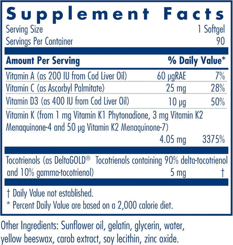 ALLERGY RESEARCH GROUP - Allergy Research Group Full Spectrum Vitamin K 90 Capsulas Blandas - The Red Vitamin MX - Suplementos Alimenticios - {{ shop.shopifyCountryName }}