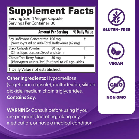 DOCTOR'S BEST - Doctor's Best Womens Menopause Support 30 Capsulas - The Red Vitamin MX - Suplementos Alimenticios - {{ shop.shopifyCountryName }}