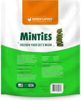 Minties Dental Treats for Cats Chicken Flavored 283Gr.