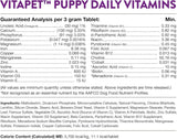 NATURVET - NaturVet VitaPet Puppy Daily Vitamins Plus Breath Aid for Puppies 60 Tabletas Masticables - The Red Vitamin MX - Multivitamínicos Para Perros - {{ shop.shopifyCountryName }}