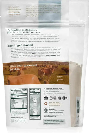 NATURAL FORCE - Natural Force Grass Fed Organic Whey Protein Powder Unflavored 454Gr. - The Red Vitamin MX - Suplementos Alimenticios - {{ shop.shopifyCountryName }}