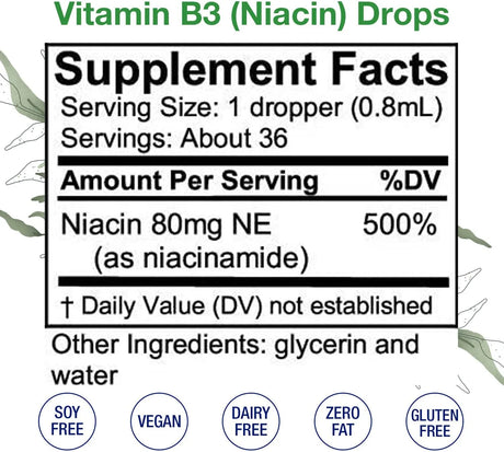 HONEYCOMBS - HoneyCombs Vitamin B3-Niacin Drops 80Mg. 29Ml. - The Red Vitamin MX - Suplementos Alimenticios - {{ shop.shopifyCountryName }}