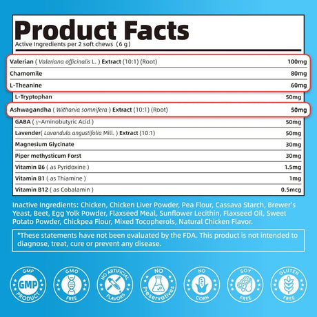 POPPAW - POPPAW Calming Chews for Dogs Chicken 60 Masticables - The Red Vitamin MX - Relajantes Para Perros - {{ shop.shopifyCountryName }}