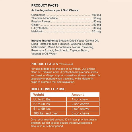 CHEW + HEAL - Chew + Heal Labs Calming Chews for Dogs Chicken 60 Masticables 2 Pack - The Red Vitamin MX - Relajantes Para Perros - {{ shop.shopifyCountryName }}