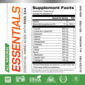 MUSCLE FEAST - Muscle Feast Vegan Essential Amino Acid Powder 30 Servicios Citrus Sunrise 300Gr. - The Red Vitamin MX - Suplementos Alimenticios - {{ shop.shopifyCountryName }}