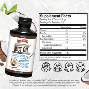 BARLEAN´S - Barlean's MCT Oil 5400Mg. 454Gr. - The Red Vitamin MX - Suplementos Alimenticios - {{ shop.shopifyCountryName }}
