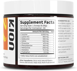 KION - Kion Aminos Essential Amino Acids 30 Servicios Mango 7 Oz. - The Red Vitamin MX - Suplementos Alimenticios - {{ shop.shopifyCountryName }}