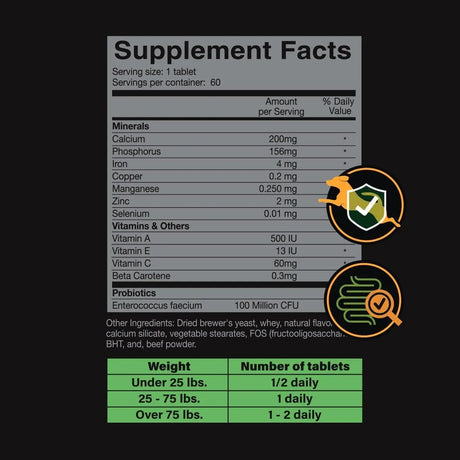 PAWS A DAY - Paws A Day Army Soldier Owned Dog Probiotics 60 Masticables - The Red Vitamin MX - Probióticos Para Perros - {{ shop.shopifyCountryName }}