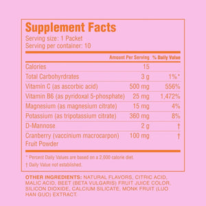 CHEEKY BONSAI - Cheeky Bonsai Urinary Health Hydration Packets Flush & Protect 10 Paquetes - The Red Vitamin MX - Suplementos Alimenticios - {{ shop.shopifyCountryName }}