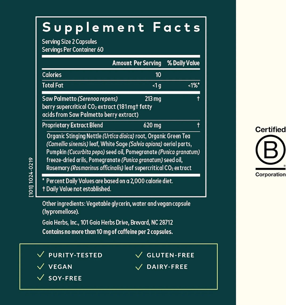 GAIA HERBS - Gaia Herbs Prostate Health 120 Capsulas - The Red Vitamin MX - Suplementos Alimenticios - {{ shop.shopifyCountryName }}